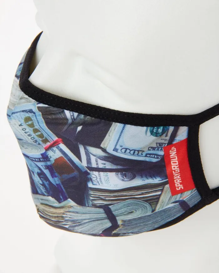 SPRAYGROUND Face Masks MONEY WHERE UR MOUTH IS FORMFITTING MASK 8211 Universal SPRAYGROUND Face Masks MONEY WHERE UR MOUTH IS FORMFITTING MASK 8211 Universal