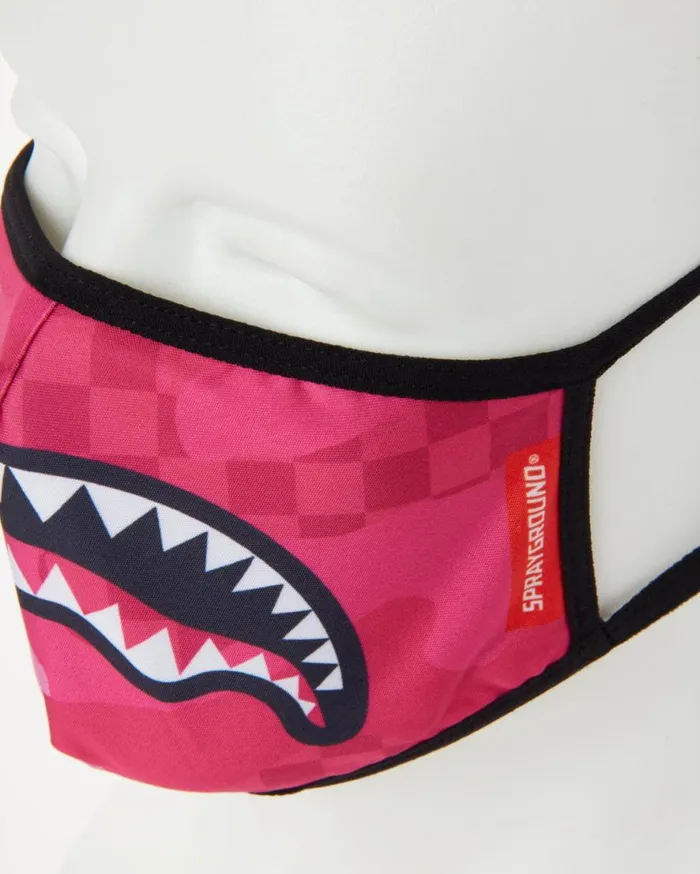 SPRAYGROUND Face Masks PINK ANIME SHARK FORMFITTING MASK 8211 Universal SPRAYGROUND Face Masks PINK ANIME SHARK FORMFITTING MASK 8211 Universal