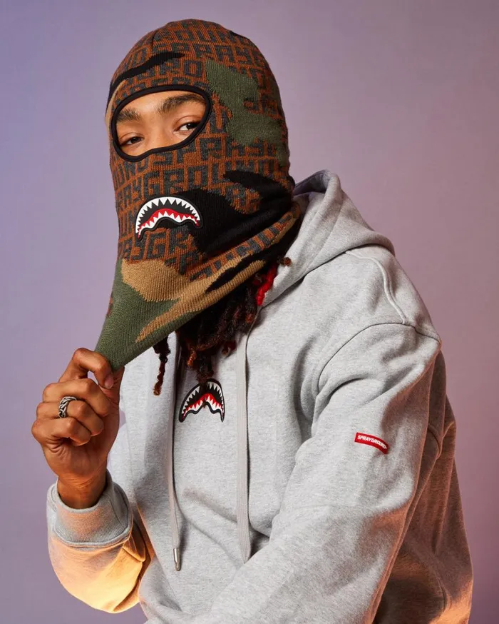 SPRAYGROUND Ski Masks CAMO INFINITI SKI MASK 8211 Universal