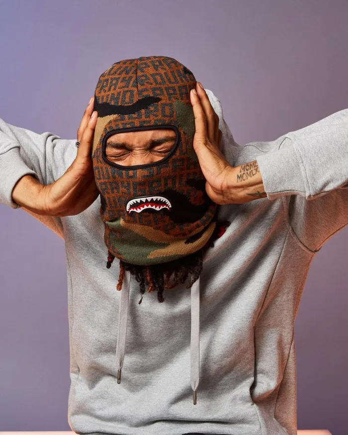 SPRAYGROUND Ski Masks CAMO INFINITI SKI MASK 8211 Universal