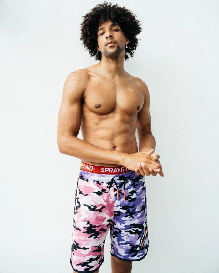 SPRAYGROUND Swimwear SPLIT CAMO CORTO SWIM TRUNKS 8211 Universal