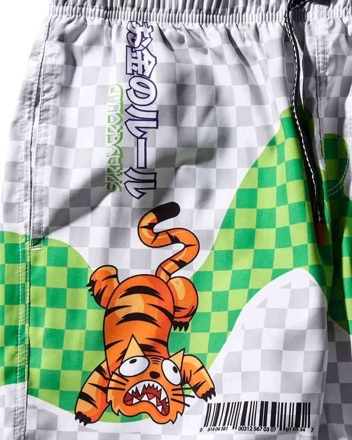 SPRAYGROUND Swimwear WTF ART SHOTO SWIM TRUNKS 8211 Universal