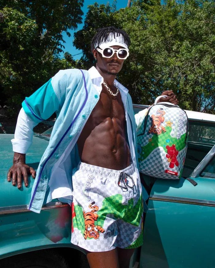 SPRAYGROUND Swimwear WTF ART SHOTO SWIM TRUNKS 8211 Universal