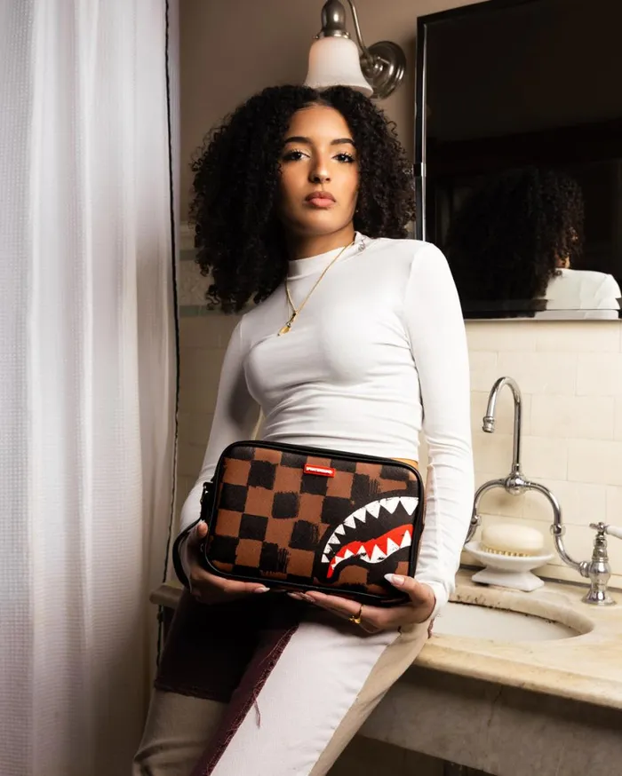 SPRAYGROUND Toiletries Aka Money Bags SHARKS IN PARIS VANQUISH TOILETRY BAG 8211 Universal