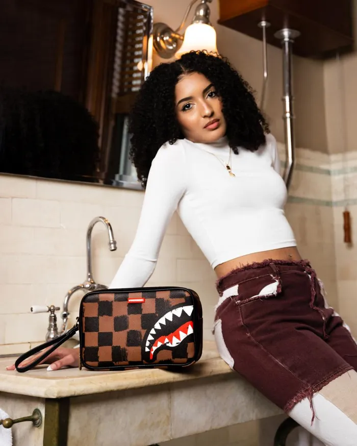 SPRAYGROUND Toiletries Aka Money Bags SHARKS IN PARIS VANQUISH TOILETRY BAG 8211 Universal