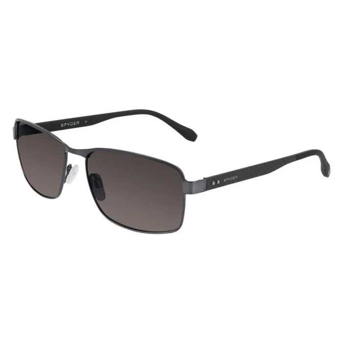 Spyder Eyewear Metal Rectangle Sunglasses Graphite 8211 Mens