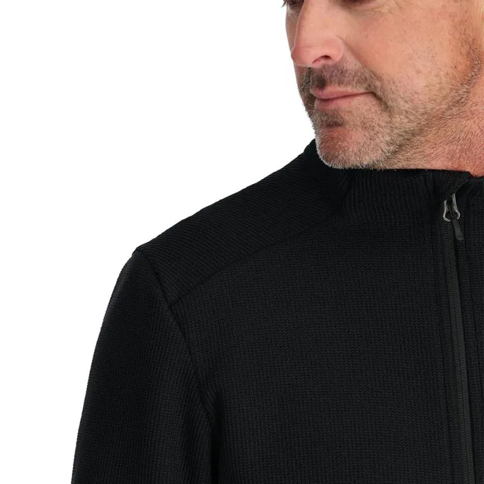 Spyder Fleece Bandit Half Zip Black 8211 Mens