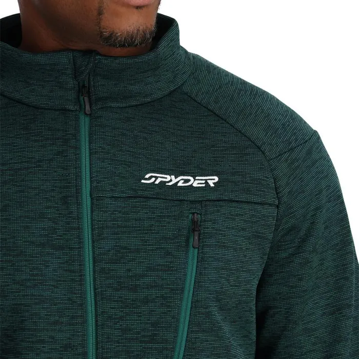 Spyder Fleece Encore Full Zip Cypress Green 8211 Mens