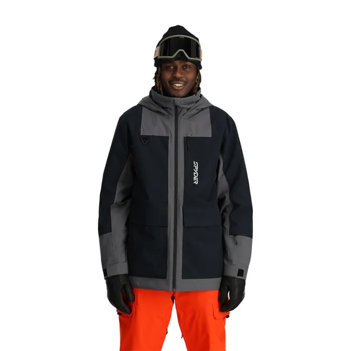 Spyder Insulated Field Black 8211 Mens