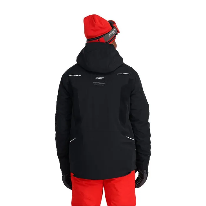 Spyder Insulated Pinnacle Black 8211 Mens