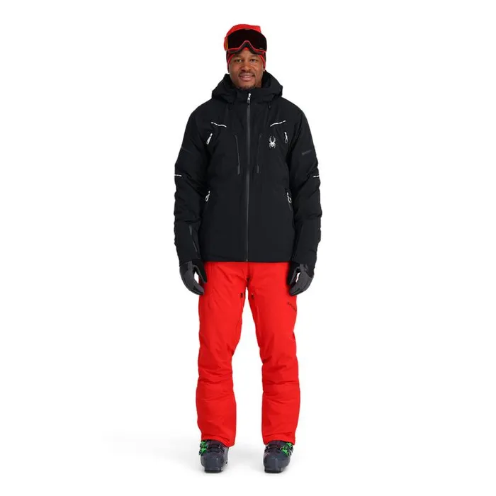 Spyder Insulated Pinnacle Black 8211 Mens