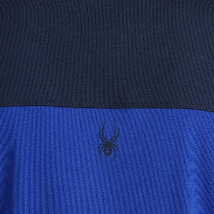 Spyder Layers Stretch Charger Crew Electric Blue 8211 Mens