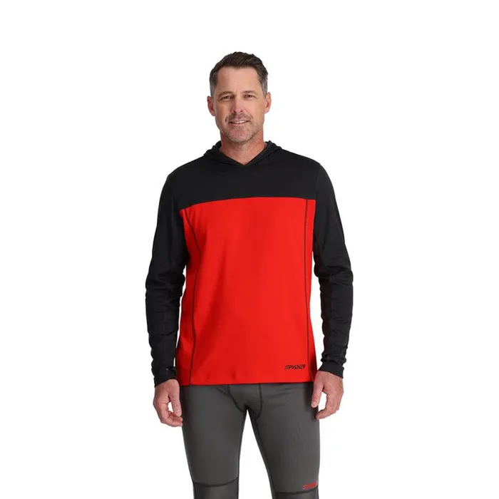Spyder Layers Stretch Charger Hoodie Volcano 8211 Mens