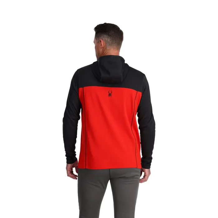 Spyder Layers Stretch Charger Hoodie Volcano 8211 Mens