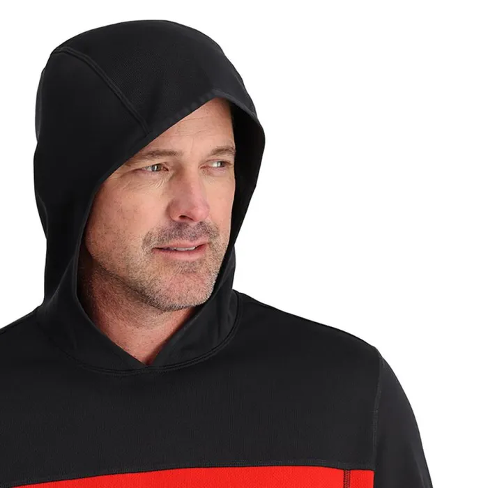 Spyder Layers Stretch Charger Hoodie Volcano 8211 Mens