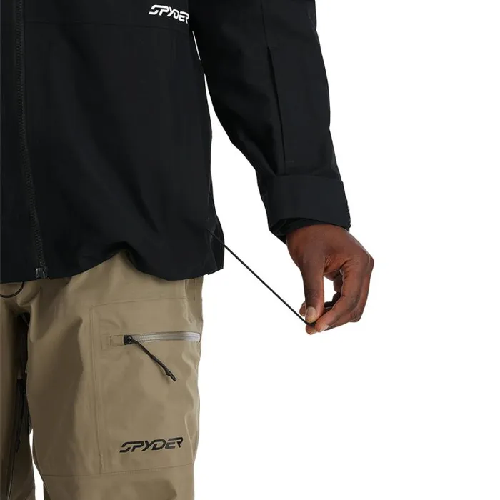 Spyder Shell Jagged Black 8211 Mens