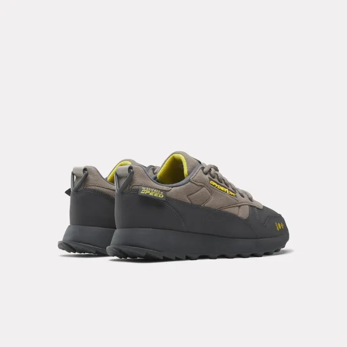 Spyder Sneakers Spyder X Reebok Classic Leather Trail Shoes Pantonpure Graypanton 8211 Mens