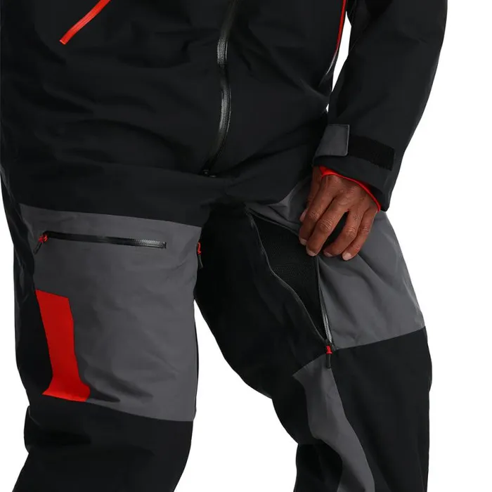 Spyder Snowsuits Utility Snowsuit Black 8211 Mens