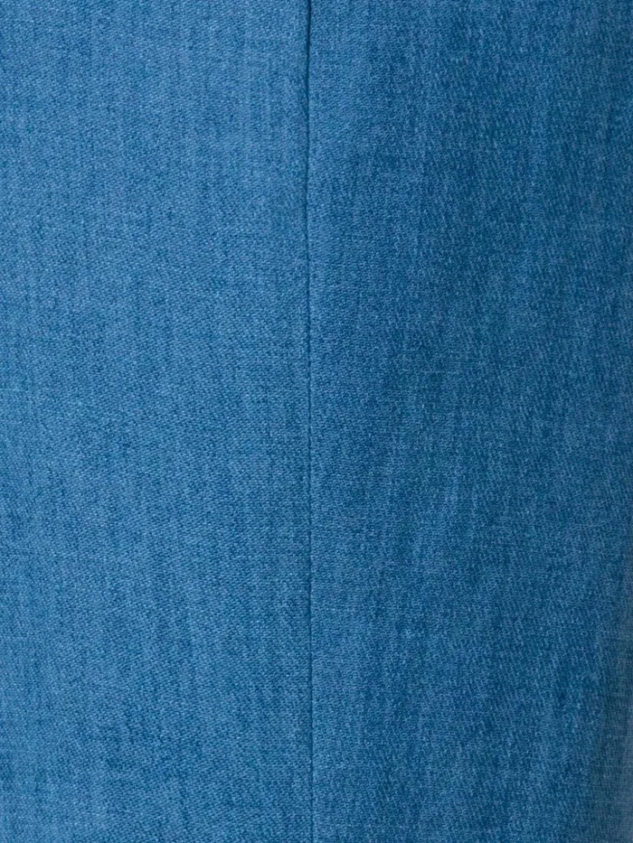 Straight Linen Pants Medium Denim Women Akris Pants