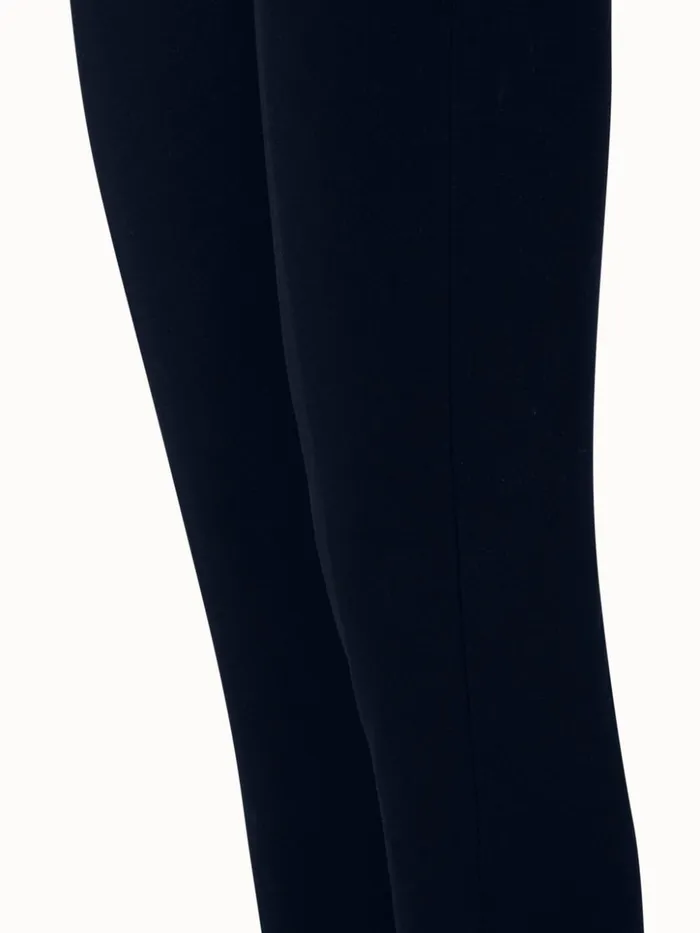 Stretch Jersey Skinny Leg Pants Navy Women Akris Pants