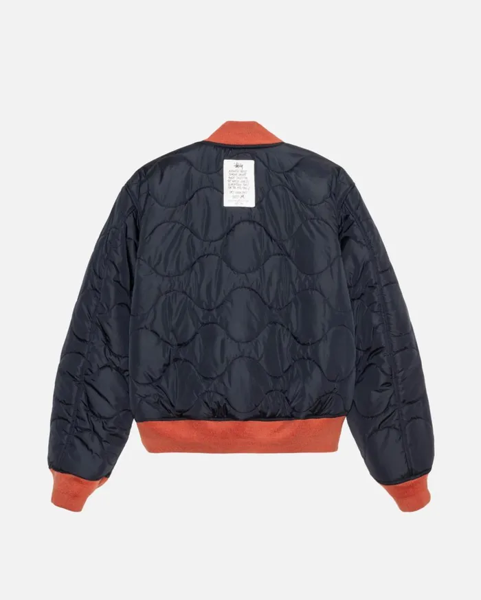 Stussy Outerwear BUILT REVERSIBLE BOMBER JACKET Brick 8211 MenWomen