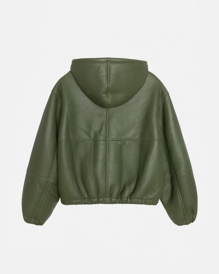 Stussy Outerwear WORK JACKET SHEARLING Green 8211 MenWomen Stussy Outerwear WORK JACKET SHEARLING Green 8211 MenWomen