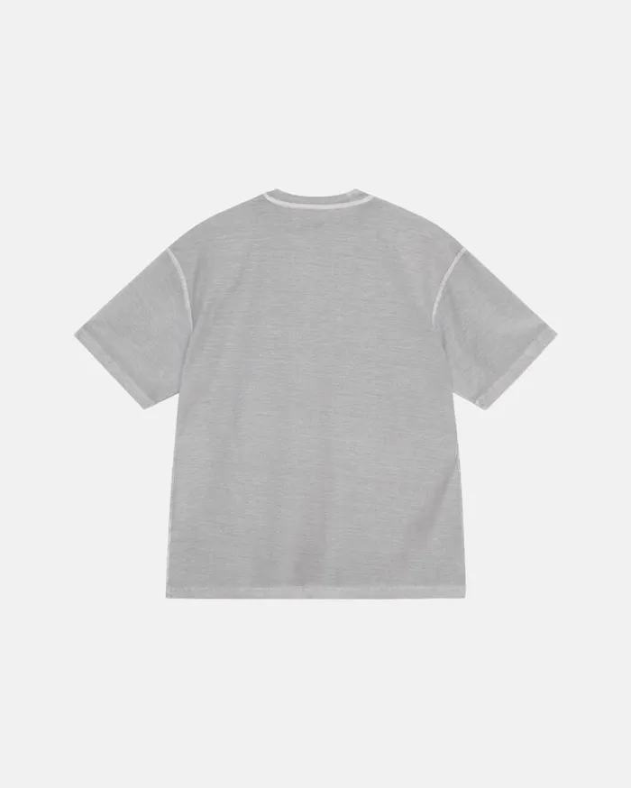 Stussy Tees LAZY TEE Grey 8211 MenWomen