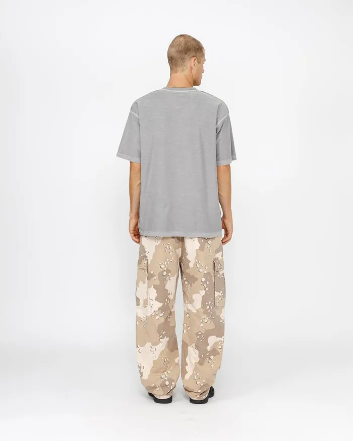 Stussy Tees LAZY TEE Grey 8211 MenWomen