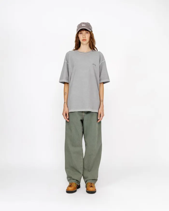 Stussy Tees LAZY TEE Grey 8211 MenWomen