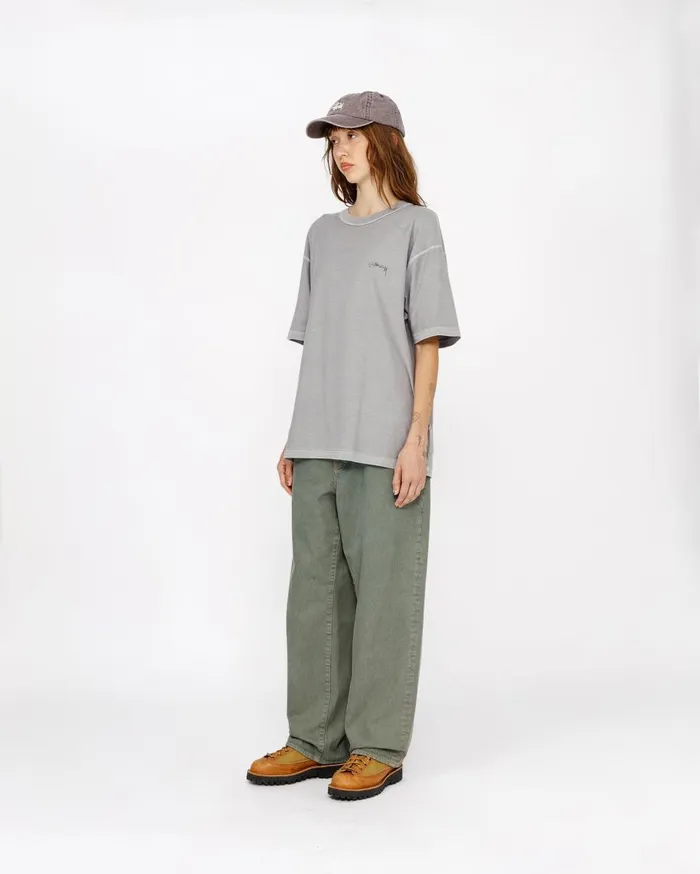 Stussy Tees LAZY TEE Grey 8211 MenWomen
