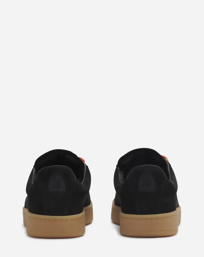 Suede Curb Lite Sneakers Black Men Lanvin Curb Lite