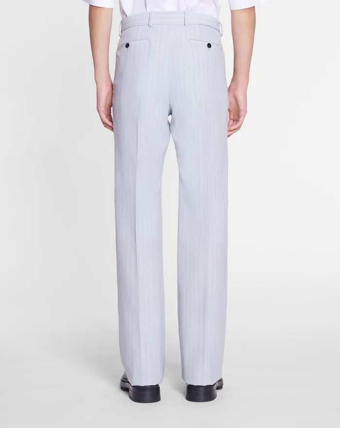 Suit Pants With Belt Feather Men Lanvin Pants and Shorts Suit Pants With Belt Feather Men Lanvin Pants and Shorts