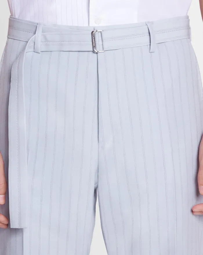 Suit Pants With Belt Feather Men Lanvin Pants and Shorts Suit Pants With Belt Feather Men Lanvin Pants and Shorts