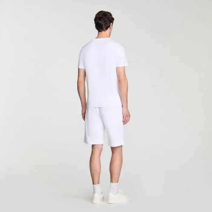 Tshirts and Polos Men SANDRO Wild Animals TShirt White