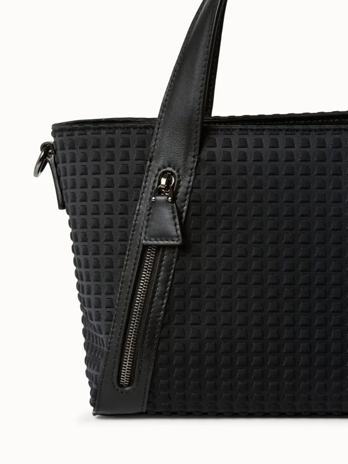 Techno Trapezoid Little Alexa Bag Black Women Akris Crossbody Bags