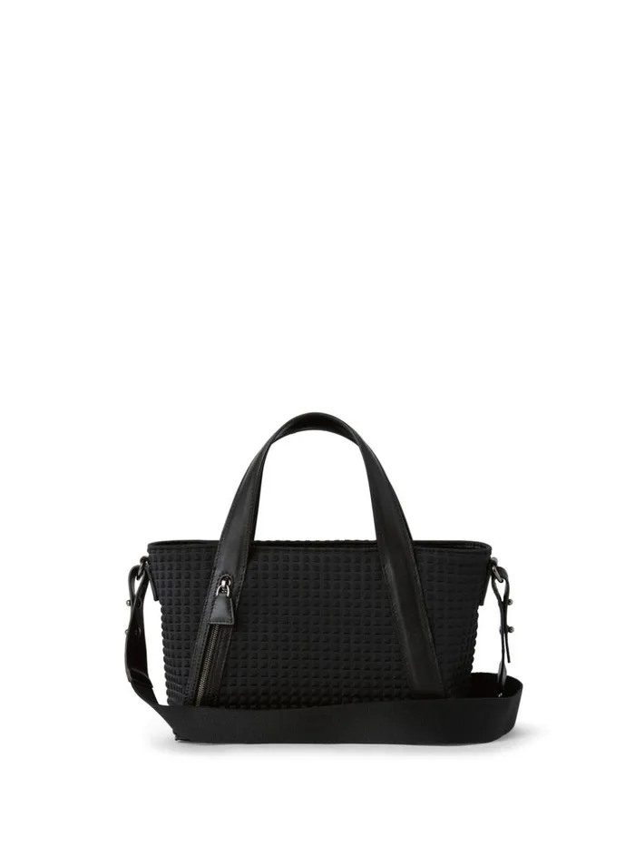 Techno Trapezoid Little Alexa Bag Black Women Akris Crossbody Bags