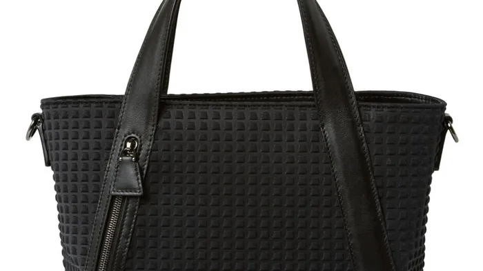 Techno Trapezoid Little Alexa Bag Black Women Akris Crossbody Bags