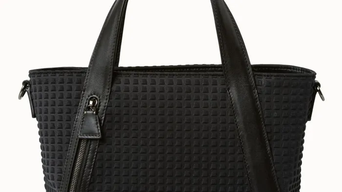 Techno Trapezoid Little Alexa Bag Black Women Akris Crossbody Bags