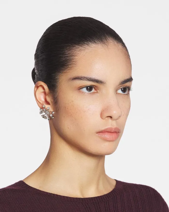 Traviata By Lanvin Earrings Silvercrystal Women Lanvin Jewelry Traviata By Lanvin Earrings Silvercrystal Women Lanvin Jewelry