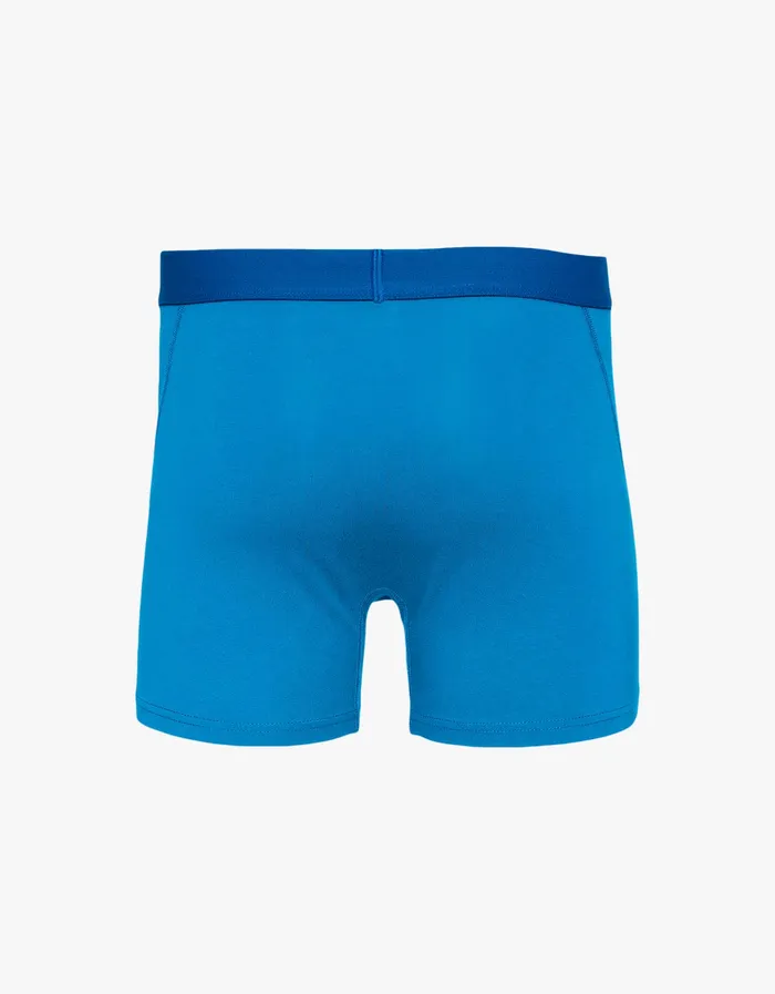 Underwear Classic Organic Boxer Briefs 8211 Pacific Blue Colorfulstandard Men