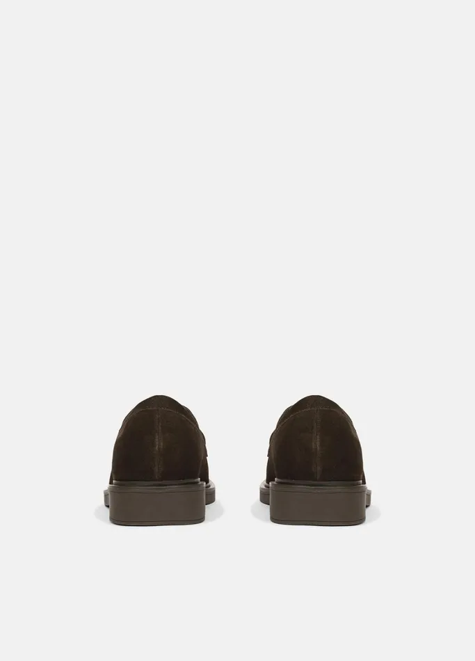 Vince Loafers and LaceUps Men Eston Suede Loafer Cocoa Brown