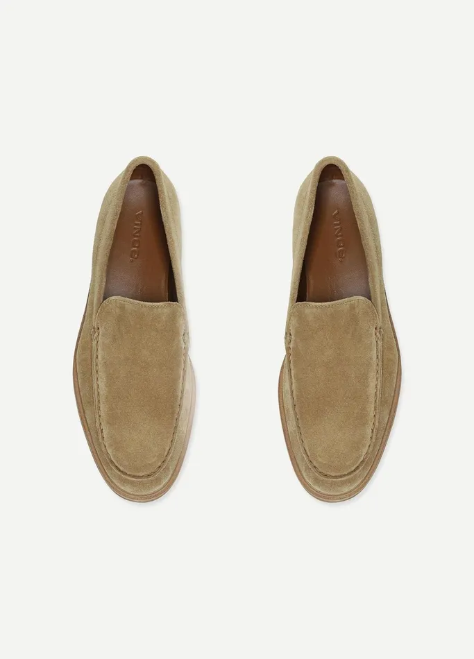 Vince Loafers and LaceUps Men Grant Suede Loafer New Camel