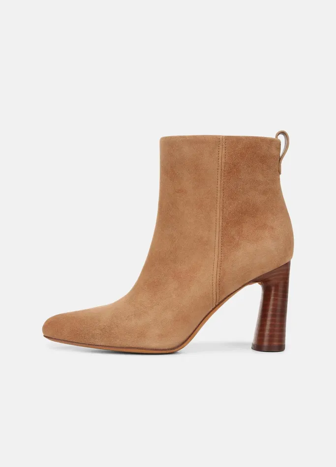 Vince Loafers and Mules Women Hillside Suede Ankle Boot Dark Amber