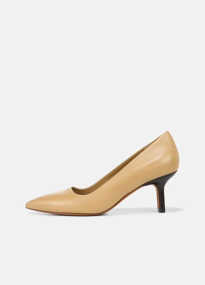 Vince Loafers and Mules Women Paris Leather Pump Husk