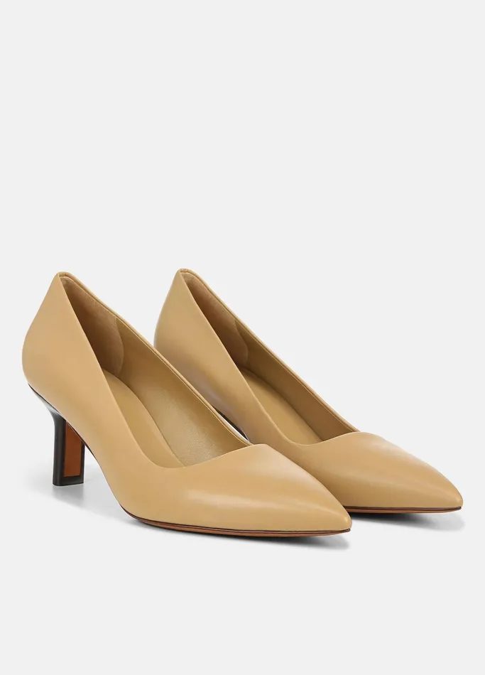 Vince Loafers and Mules Women Paris Leather Pump Husk