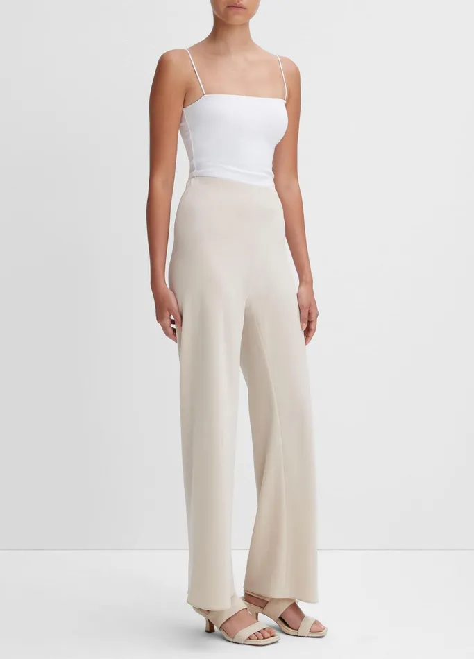 Vince Pants and Shorts Women HighWaist Bias Pant Shell