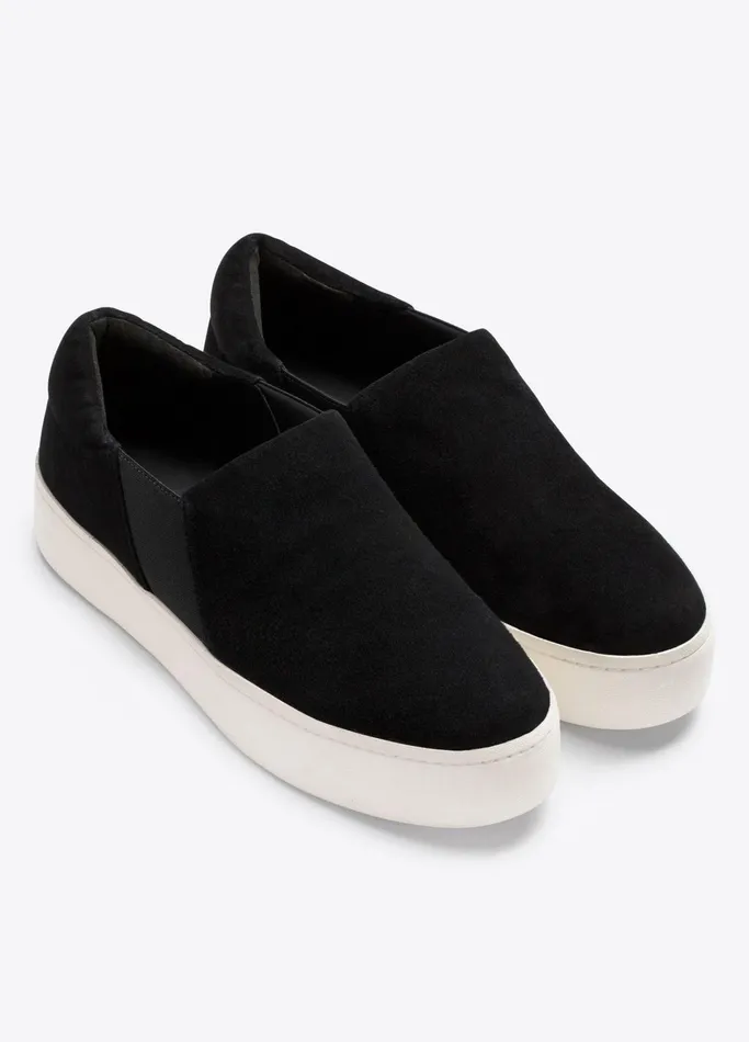 Vince Sneakers Women Suede Warren Sneaker Black