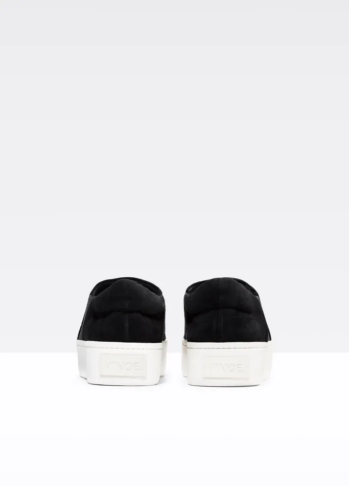 Vince Sneakers Women Suede Warren Sneaker Black