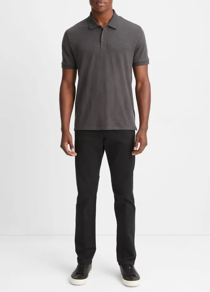 Vince TShirts and Polos Men Classic Slub Polo Shirt Sphere
