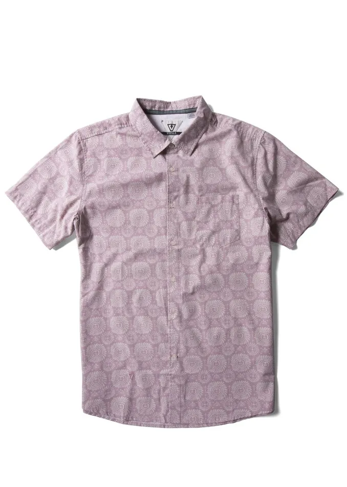 Vissla Shirts and Flannels Men Islander Eco Ss Shirt Dusty Rose